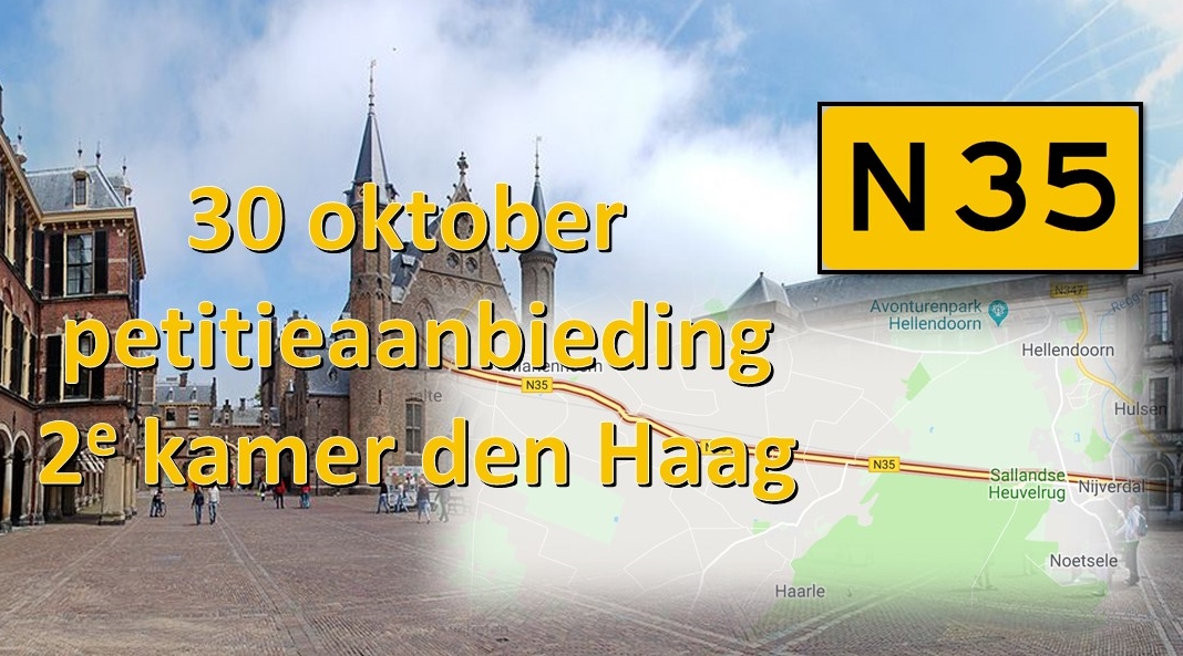 Haarle - Petitie ‘N35-Zo kan het niet langer’ op weg naar Den Haag Haarle - Petitie ‘N35-Zo kan het niet langer’ op weg naar Den Haag