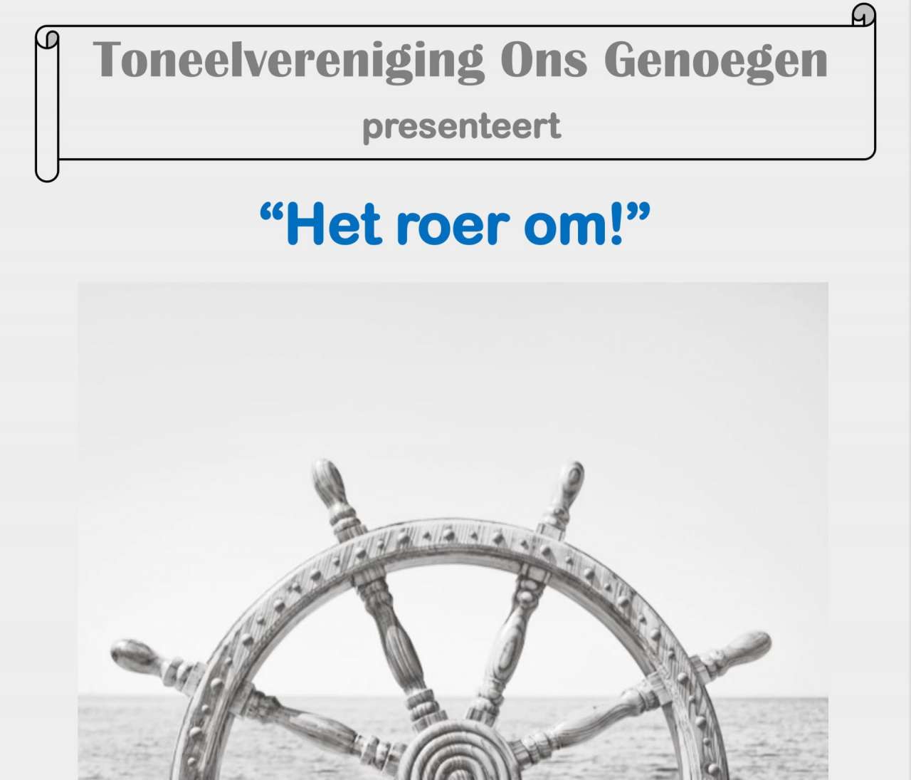 Haarle - Toneelvoorstelling “Ons Genoegen”